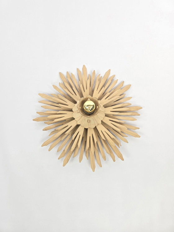 Image 1 of Large sun wall lamp