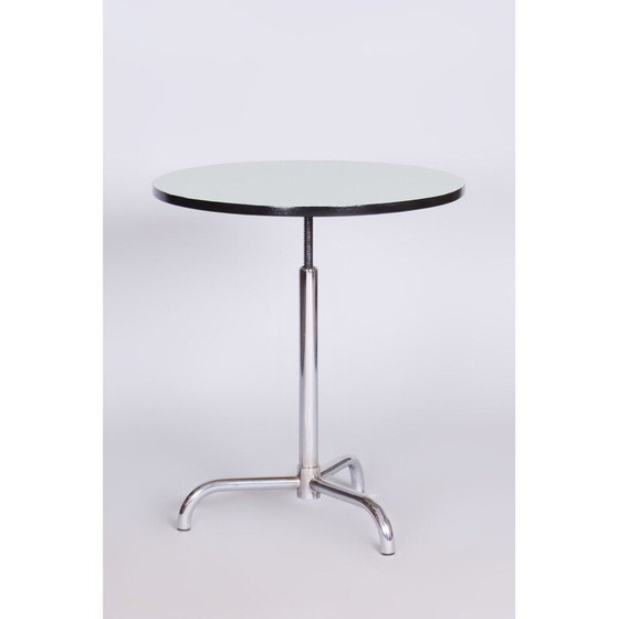 Image 1 of Vintage chrome coffee table for Hynek Gottwald, Czechoslovakia 1930