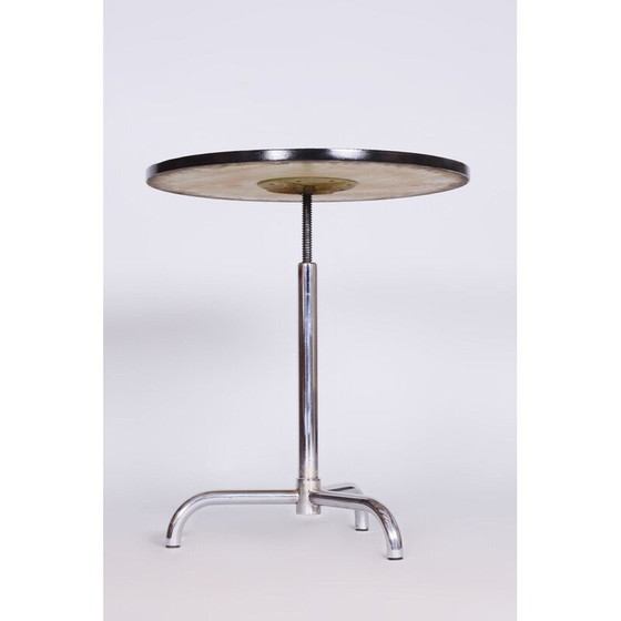 Image 1 of Vintage chrome coffee table for Hynek Gottwald, Czechoslovakia 1930