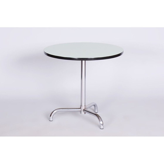Image 1 of Vintage chrome coffee table for Hynek Gottwald, Czechoslovakia 1930