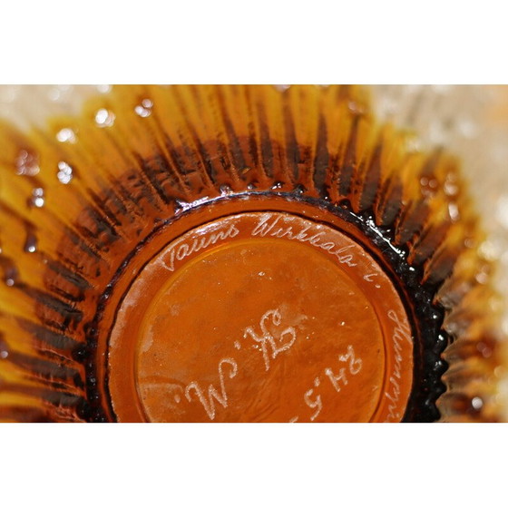 Image 1 of Vintage glass bowl by Tauno Wirkkala, Finland 1960