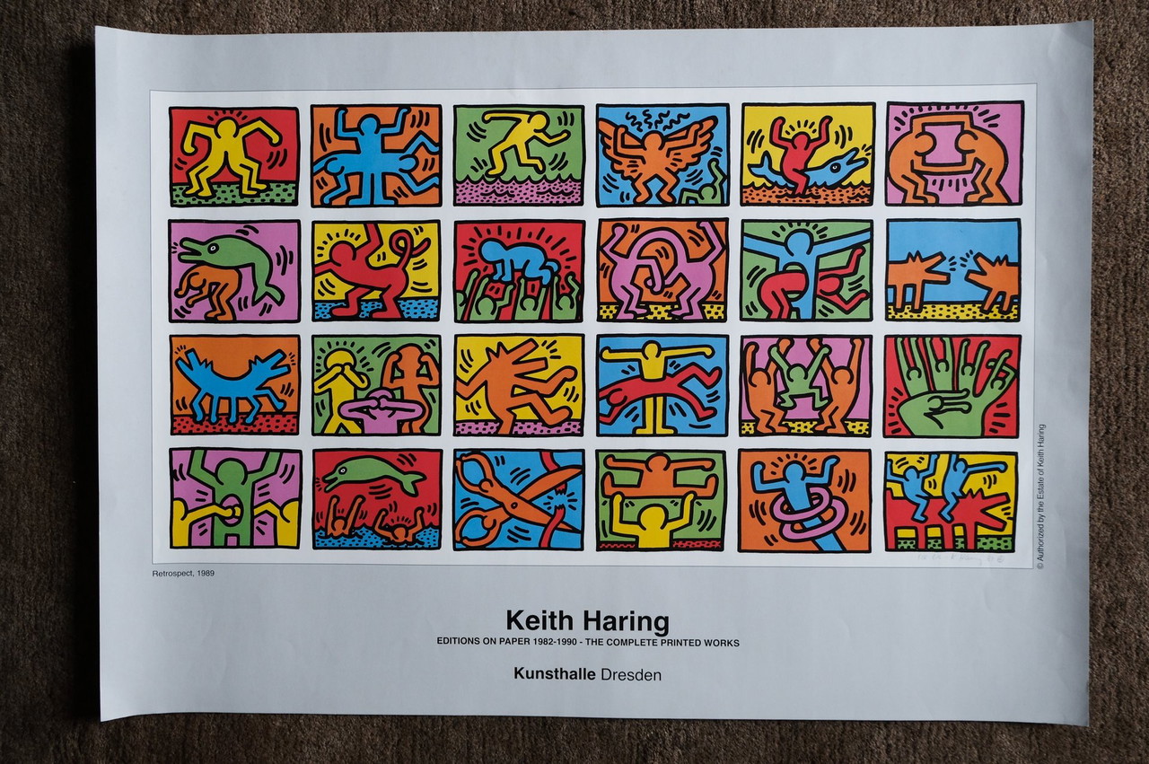 Keith Haring - Kunsthalle Dresden - Poster | Affiche | €69 | Whoppah