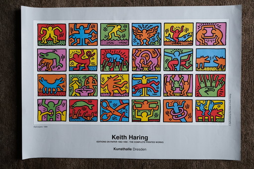 Keith Haring    - Kunsthalle Dresden - Poster | Affiche 