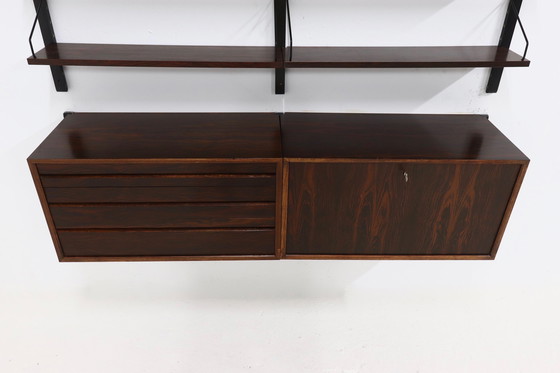 Image 1 of Vintage Poul Cadovius For Cado Denmark Royal System Wall Unit