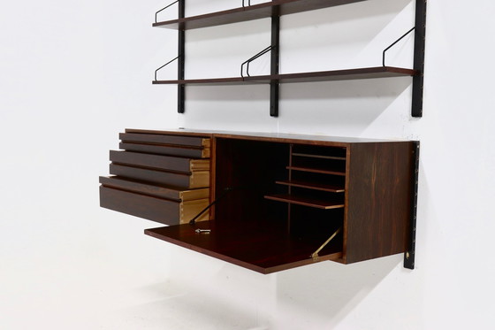 Image 1 of Vintage Poul Cadovius For Cado Denmark Royal System Wall Unit