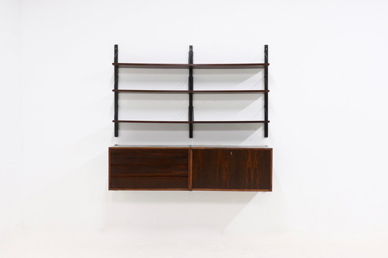 Image 1 of Vintage Poul Cadovius For Cado Denmark Royal System Wall Unit