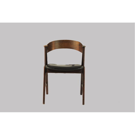 Image 1 of Set of 6 vintage rosewood chairs
