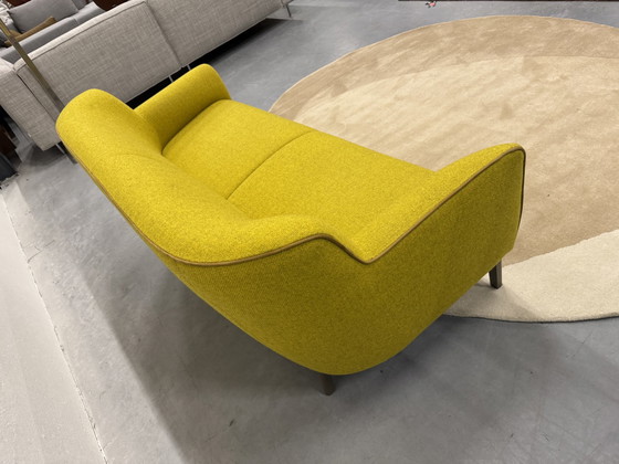 Image 1 of Leolux Evidence Santosa Sofa 2.5 Seater Panama Fabric Yellow