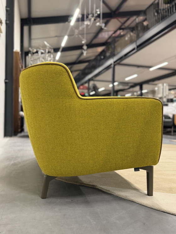 Image 1 of Leolux Evidence Santosa Sofa 2.5 Seater Panama Fabric Yellow