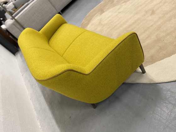 Image 1 of Leolux Evidence Santosa Sofa 2.5 Seater Panama Fabric Yellow