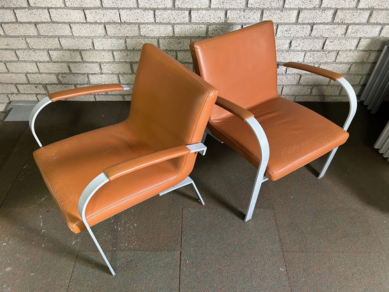 Image 1 of 2x Leolux Sentia 987 armchairs