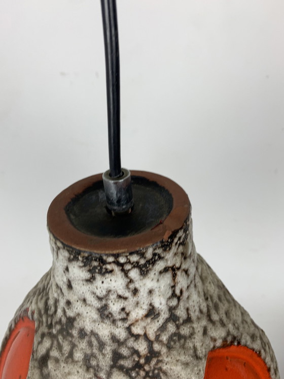 Image 1 of 2x Ceramic Pendant Lamp Herda