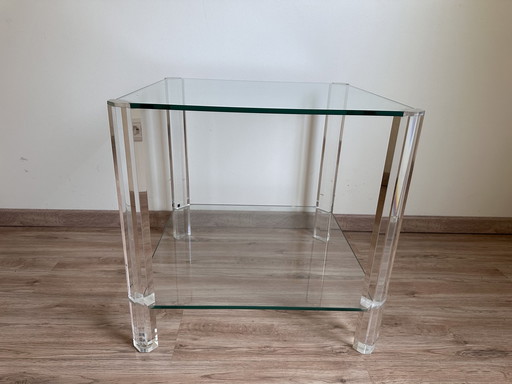 Bor Design Rob Jurres Side Table Glass