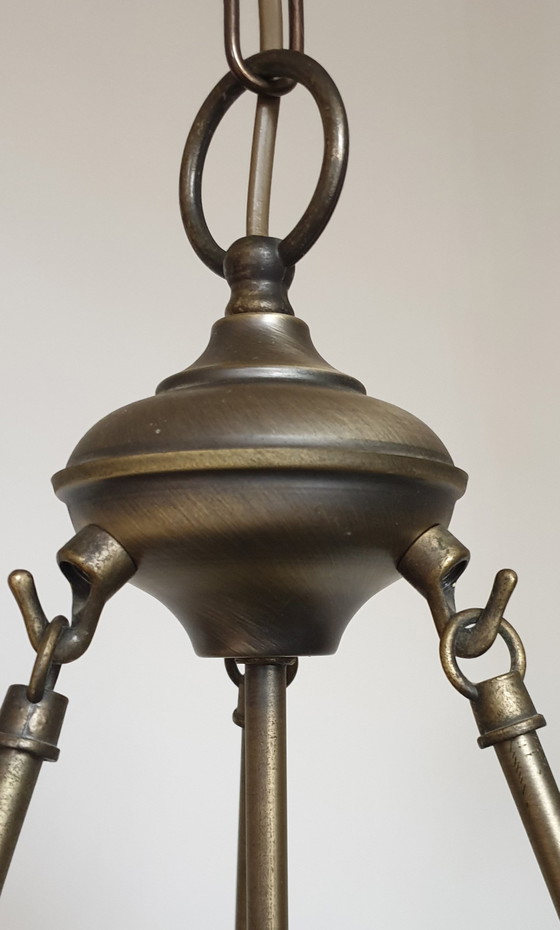 Image 1 of Tiffany Xl Pendant Lamp "Dragonfly"