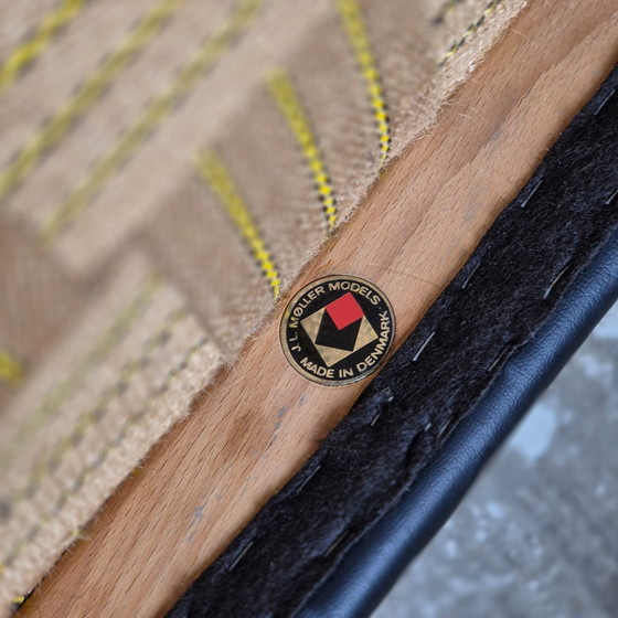 Image 1 of 4 sedie da pranzo danesi vintage Niels Møller modello 77 in teak