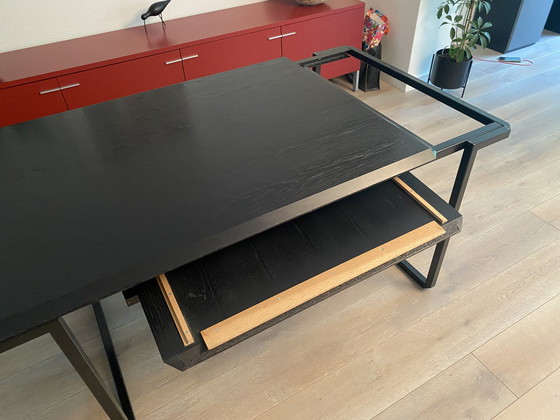 Image 1 of Hennie De Jong Black Dining Table