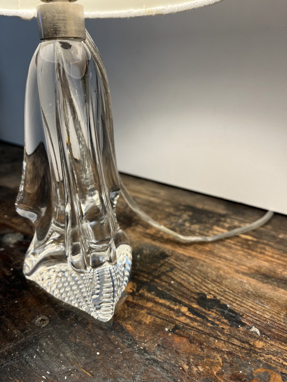 Image 1 of Vintage Mid - Century Crystal Table Lamps