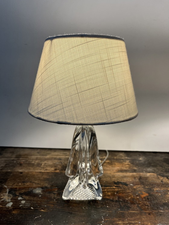 Image 1 of Vintage Mid - Century Crystal Table Lamps