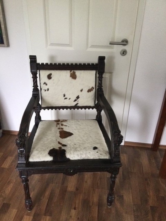 Image 1 of Antique armchair from the Wilhelminian era