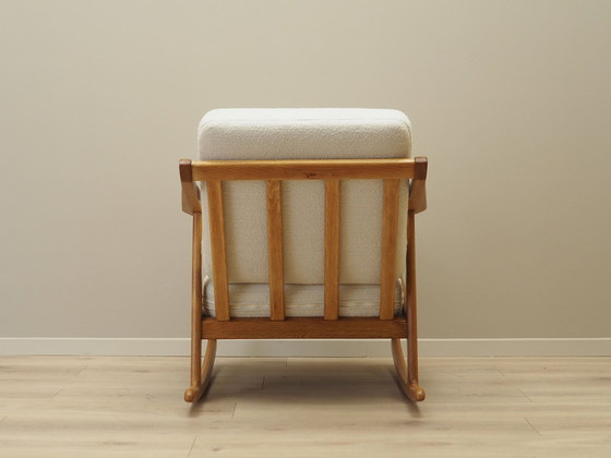 Image 1 of Oak Rocking Chair, Danish Design, 1960S, Designer: H. Brockmann Petersen, Production: Randers Møbelfabrik