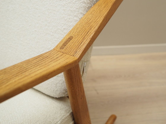 Image 1 of Oak Rocking Chair, Danish Design, 1960S, Designer: H. Brockmann Petersen, Production: Randers Møbelfabrik