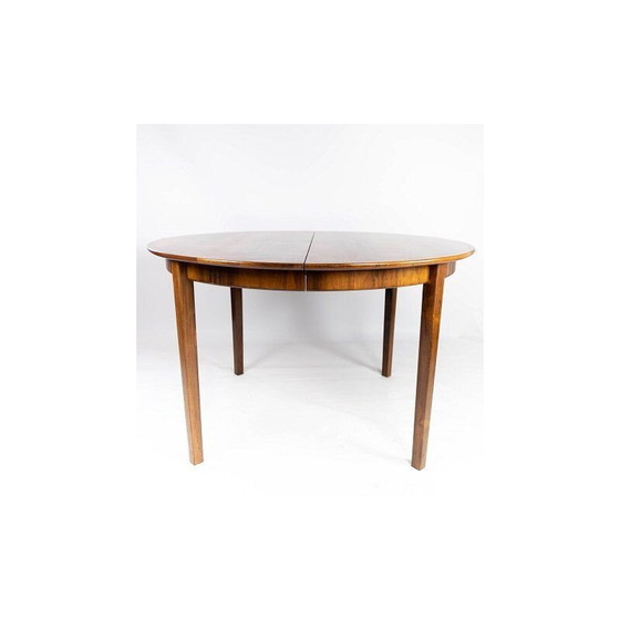 Image 1 of Vintage dining table in rosewood with three extension plates, Danish 1960s