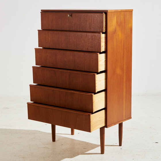 Image 1 of Restored Teak Dresser