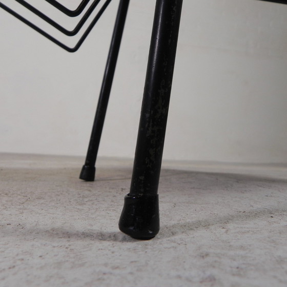 Image 1 of Tavolino da caffè vintage con portariviste, anni '50