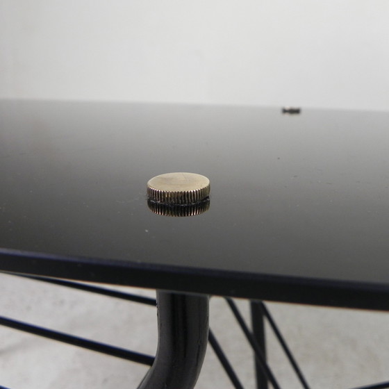 Image 1 of Tavolino da caffè vintage con portariviste, anni '50