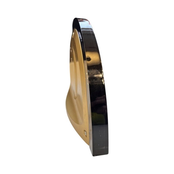 Image 1 of Vintage plastic and plexiglass quartz mantel clock for Seiko, Japan 1980