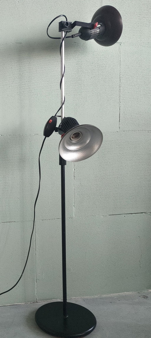 Vintage 60s-70s Adjustable 2 Spots Floor Lamp (2 Stands)