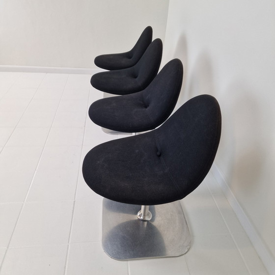 Image 1 of Set Of 4 Artifort "Conco" Chairs, Michel Van Der Kley 2006