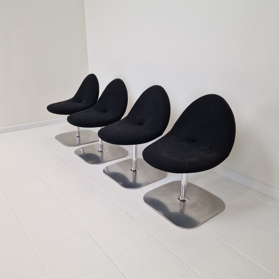 Image 1 of Set Of 4 Artifort "Conco" Chairs, Michel Van Der Kley 2006