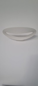 2x Lámparas de pared Mesmeri blancas