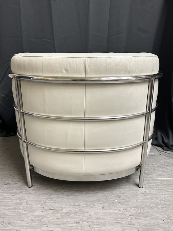 Image 1 of Zanotta Onda armchair - white leather