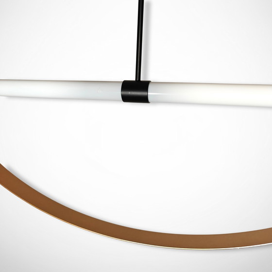 Image 1 of Aru Pendant Light Triangle - Matte Gold - Fést Amsterdam