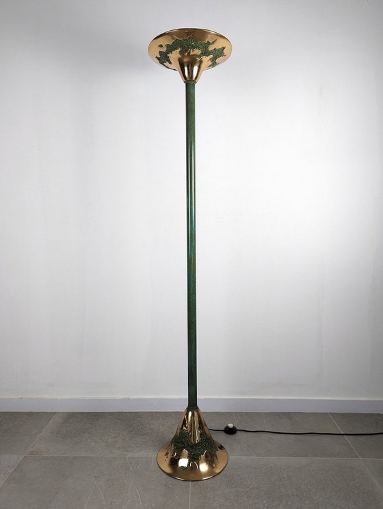 Image 1 of Brutalist Floor Lamp By Valenti 