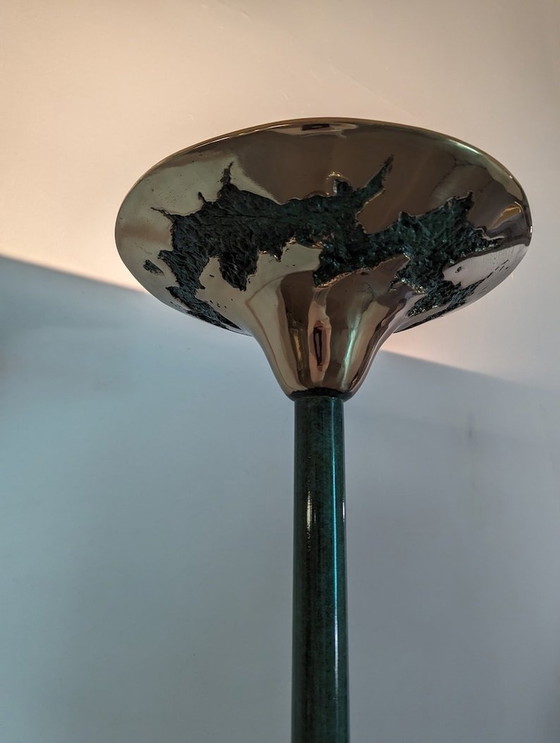 Image 1 of Brutalist Floor Lamp By Valenti 