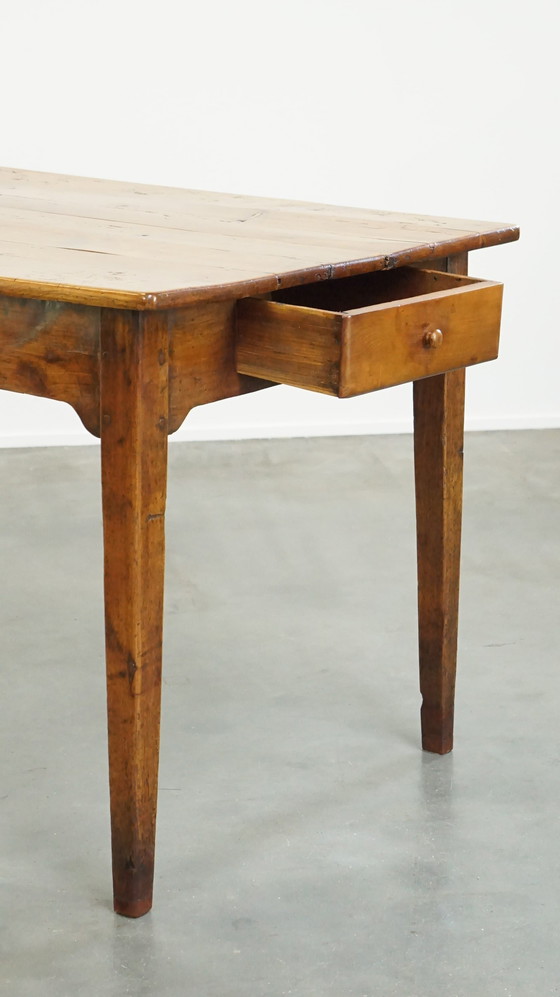 Image 1 of Dining Table With 2 Drawers