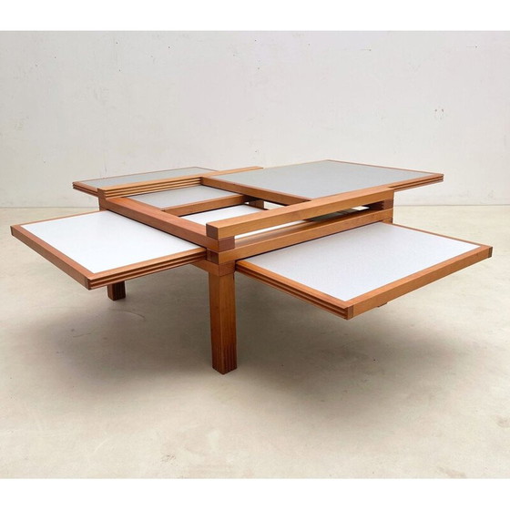 Image 1 of Modular vintage coffee table model Hexa by Bernard Vuanersson for Bellato, France 1980