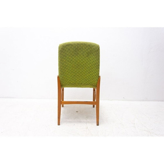 Image 1 of Set of 4 vintage beechwood chairs by Miroslav Navrátil, Czechoslovakia 1960