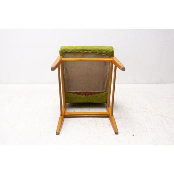 Image 1 of Set of 4 vintage beechwood chairs by Miroslav Navrátil, Czechoslovakia 1960
