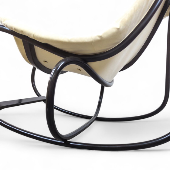 Image 1 of "Wave" Bentwood Rocking Lounge Chair By Michal Riabic For Ton