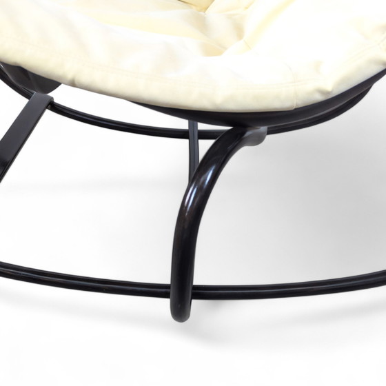 Image 1 of "Wave" Bentwood Rocking Lounge Chair By Michal Riabic For Ton