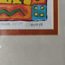 Clemens Briels Litho 130/150 1998 kleurrijk zeefdruk gesigneerd