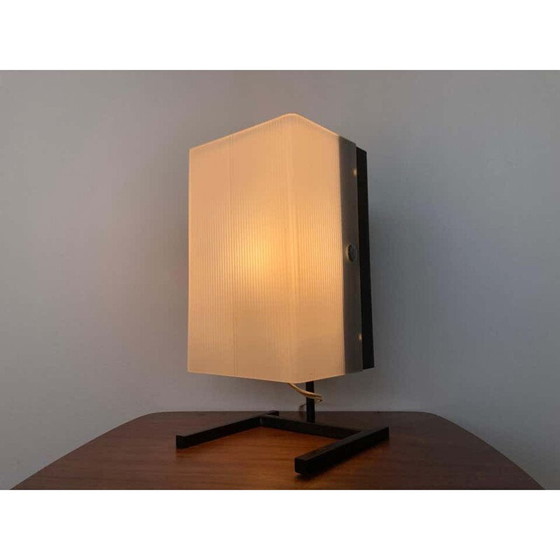 Image 1 of Coppia di lampade da tavolo vintage in stile spaziale per Drupol, Cecoslovacchia, 1960