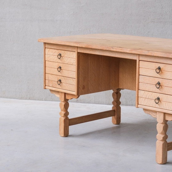 Image 1 of Vintage oak desk, Denmark 1960