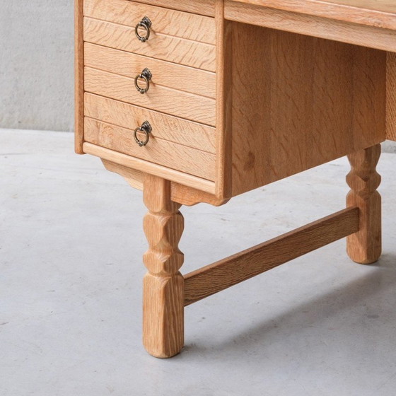 Image 1 of Vintage oak desk, Denmark 1960