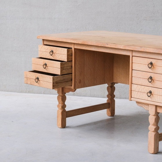 Image 1 of Vintage oak desk, Denmark 1960
