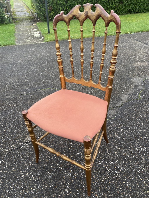 Wooden Chair Chiavara Italy